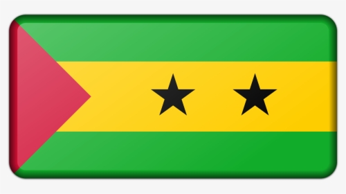 Sao Tome And Principe Flag Clip Arts, HD Png Download, Transparent PNG