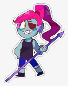 #undertale #undyne - Undertale Stickers, HD Png Download, Transparent PNG