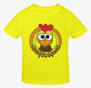 Crazy Chuck Chicken Head Sunny Youth T-shirt - Crazy Chuck Chicken Png, Transparent Png, Transparent PNG