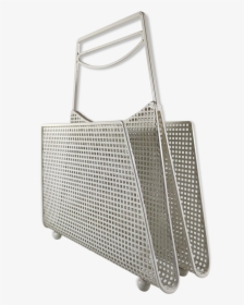 White Magazine Holder In Perforated Metal 60/70 S, HD Png Download, Transparent PNG