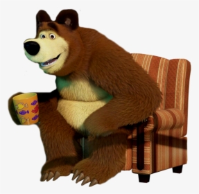 Masha And The Bear Seat, HD Png Download, Transparent PNG