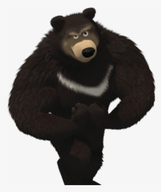 Animated Asian Black Bears, HD Png Download, Transparent PNG