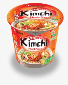 Transparent Kimchi Clipart - Nongshim Kimchi Noodle Soup Cup, HD Png Download, Transparent PNG