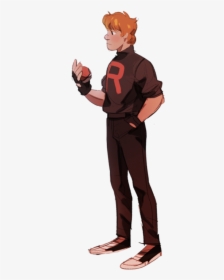 Standing Man Fictional Character Cartoon Male Joint - Male Team Rocket Oc, HD Png Download, Transparent PNG