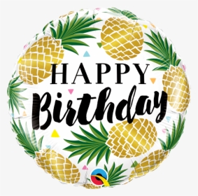 Happy Birthday With Pineapples, HD Png Download, Transparent PNG