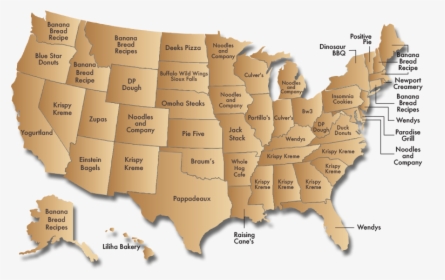 United States Map, HD Png Download, Transparent PNG