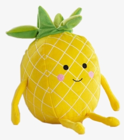 #yellowstickers #yellow #pineapple #pillow #emoji #freetoedit - Stuffed Toy, HD Png Download, Transparent PNG