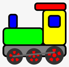Transparent Train Clipart Png - Toy Train Clip Art, Png Download, Transparent PNG
