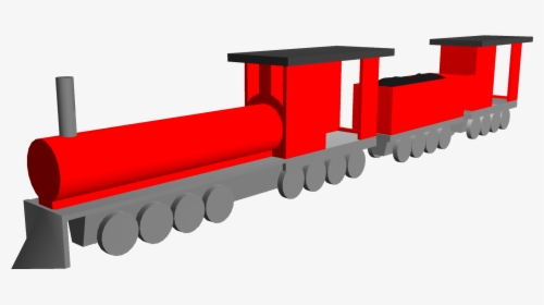 Toy Train Maya Clipart , Png Download - Railway, Transparent Png, Transparent PNG