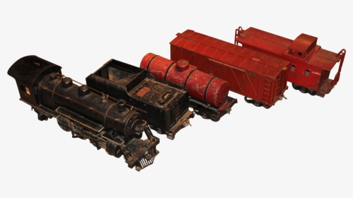 5 Pc Buddy L Outdoor Railroad Toy Train Set, 1920 S - Toy Train, HD Png Download, Transparent PNG