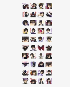 Lelouch Lamperouge Line Sticker Gif & Png Pack - Yuri On Ice Line Sticker, Transparent Png, Transparent PNG