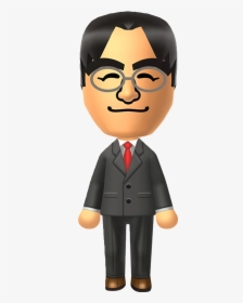 Mii Character - Satoru Iwata, HD Png Download, Transparent PNG