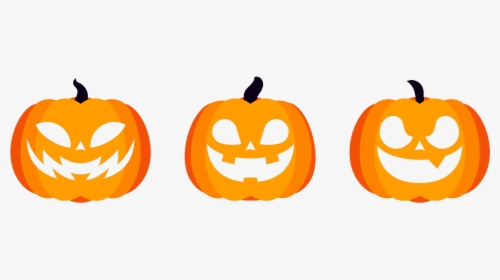 Pumpkin - Cute Halloween Pumpkins Clipart, HD Png Download, Transparent PNG