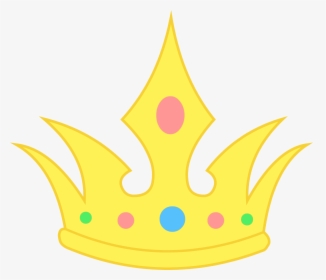 Simple Tiara Clip Art - Crown Colored Drawing, HD Png Download, Transparent PNG