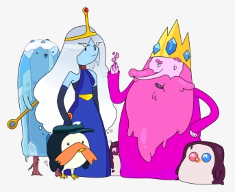 Ice King Princess Bubblegum , Png Download - Adventure Time Elementals Gender Bend, Transparent Png, Transparent PNG