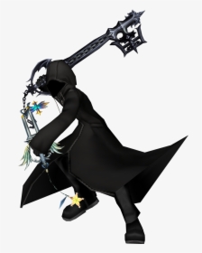 Hooded Roxas Render By Renzo Senpai-d9aw6lo - Kingdom Hearts Hooded Roxas, HD Png Download, Transparent PNG