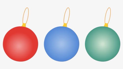Christmas Decorations Illustrations Clipart , Png Download - Bolas Enfeites De Natal, Transparent Png, Transparent PNG