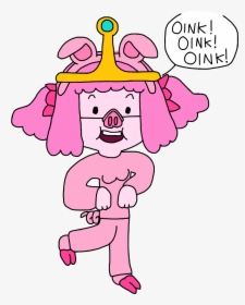 Princess Bubblegum In A Pig Costume - Cartoon, HD Png Download, Transparent PNG