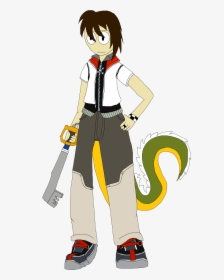 Arthur As Roxas - Cartoon, HD Png Download, Transparent PNG