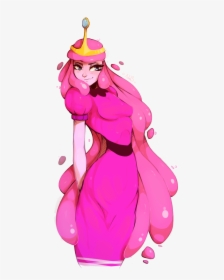 Принцесса Конфетного Королевства, Бубльгум, Принцесса - Fanart Adventure Time Princess Bubblegum, HD Png Download, Transparent PNG