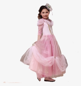 Transparent Princess Dress Up Clipart - Girl, HD Png Download, Transparent PNG