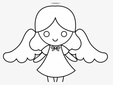 Transparent Angel Wings Clipart Black And White - Drawing, HD Png Download, Transparent PNG