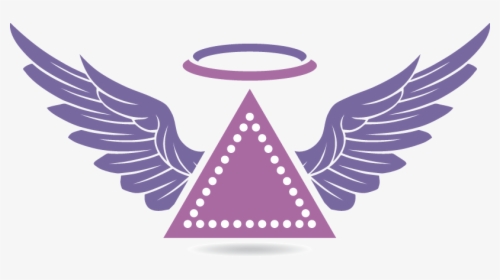 Visit Our Sister Site Angel Eft - Logo Angel And Wings, HD Png Download, Transparent PNG