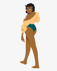 Black Woman Black Sexy Woman Female Free Photo - Cartoon, HD Png Download, Transparent PNG