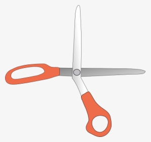 Scissor Letter L - L Scissors Clip Art, HD Png Download, Transparent PNG
