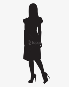 Woman Silhouette Clipart Png, Transparent Png, Transparent PNG