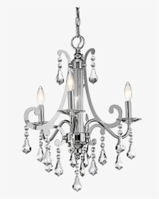 Transparent Chandelier Silhouette Png - Drawing Of Chandelier, Png Download, Transparent PNG