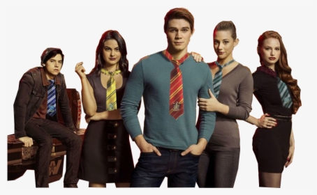 Riverdale Characters Hogwarts Houses, HD Png Download, Transparent PNG