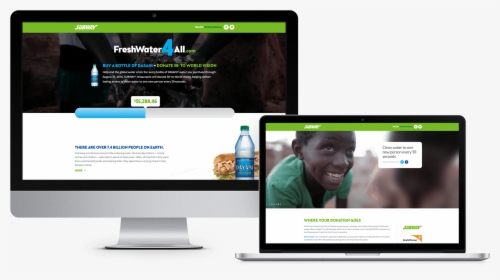 Freshwater4all Landing Page - Functional Testing, HD Png Download, Transparent PNG