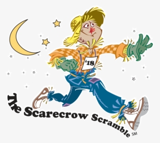 Clip Art The Scramble Is Saturday - Scarecrow Scramble, HD Png Download, Transparent PNG