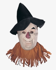 Scarecrow Mask - Scarecrow Wizard Of Oz Mask Latex, HD Png Download, Transparent PNG