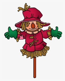 Scarecrow - Red Scarecrow Clipart, HD Png Download, Transparent PNG