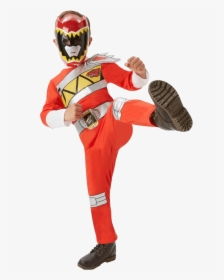 Transparent Red Ranger Png - Red Power Ranger Costume Uk, Png Download, Transparent PNG
