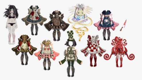 Alice Madness Returns Dresses - Alice The Madness Return Doll, HD Png Download, Transparent PNG