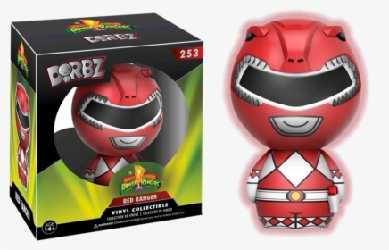 Transparent Red Power Ranger Png - Funko Dorbz Power Ranger, Png Download, Transparent PNG