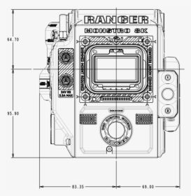 Camera Front - Technical Drawing, HD Png Download, Transparent PNG