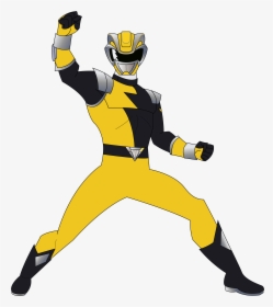 Yellow Clipart Power Rangers - Power Rangers Hyperforce Yellow, HD Png Download, Transparent PNG