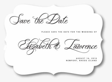 Mirabelle Save The Dates - Calligraphy, HD Png Download, Transparent PNG