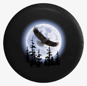 Soaring Eagle Spare Tire Cover - Painting Of Eagles, HD Png Download, Transparent PNG