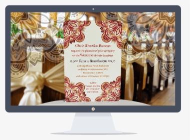 Wedding Invitation - Picture Frame, HD Png Download, Transparent PNG