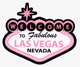 Pink Welcome To Las Vegas Sign - Welcome To Las Vegas Sign Pink, HD Png Download, Transparent PNG