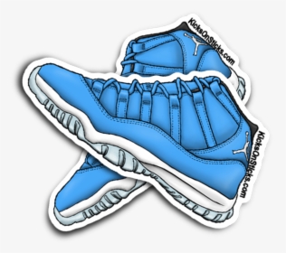 Nike Air Jordan Xi Clipart , Png Download - Pantone Jordan 11 Sticker, Transparent Png, Transparent PNG