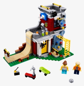 Modular Skate House - Lego Creator 2018 Sets, HD Png Download, Transparent PNG