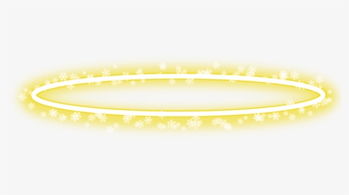 #ftestickers #crown #halo #luminous #glowing #gold - Bangle, HD Png Download, Transparent PNG