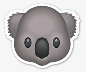 #emoji #emoticonos #whatsapp #koala - Koala Emoji Png, Transparent Png, Transparent PNG