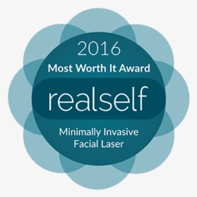 Realself Most Worth It Award - Realself Award Cellfina, HD Png Download, Transparent PNG